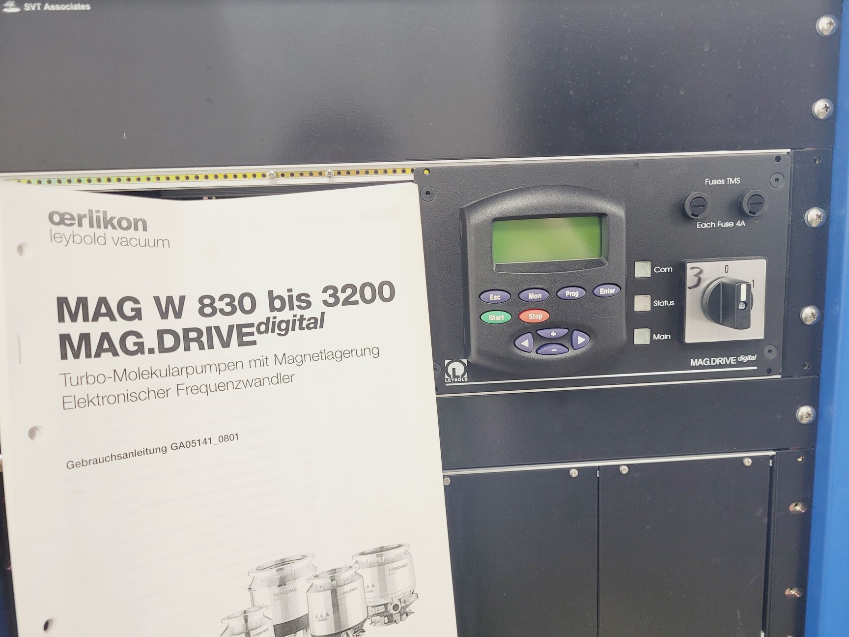 Image of  SVT Associates Molecular Beam Epitaxy System Controller Oerlikon Lab