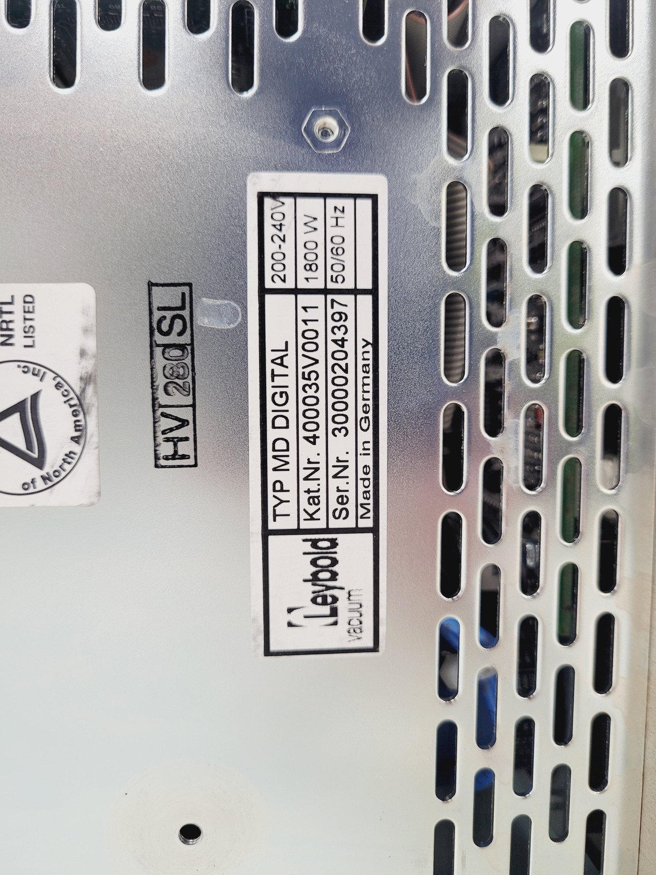 Image of Amco Modular Enclosures Cabinet SVT Associates Molecular Beam Epitaxy 