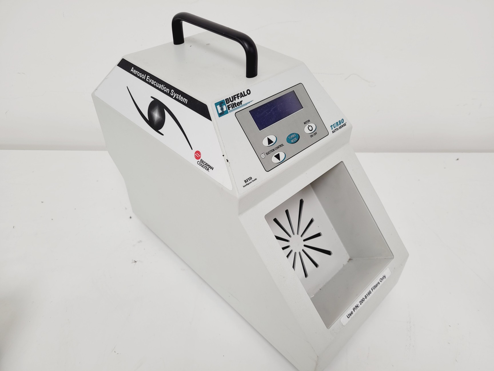 Image of Beckman Coulter 200-0179 Aerosol Evacuation System Buffalo Filter w/ Foot Pedal 