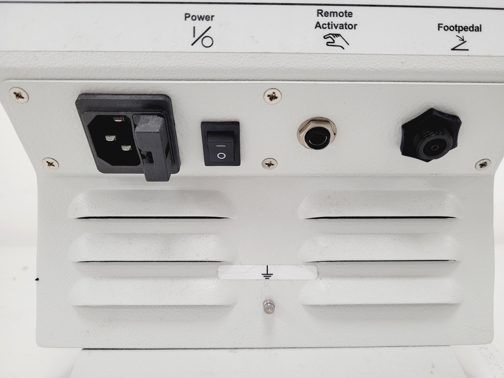 Image of Beckman Coulter 200-0179 Aerosol Evacuation System Buffalo Filter w/ Foot Pedal