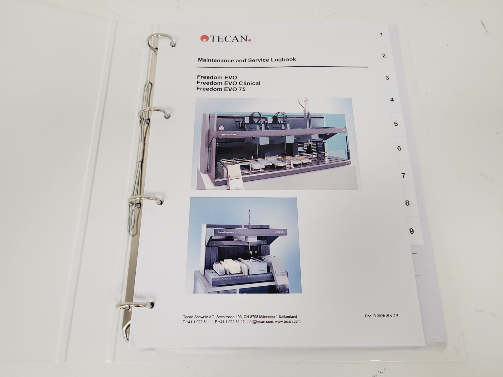 Image of Tecan Freedom EVO-2 100  Liquid Handling System with LiHa Arm, Software Lab