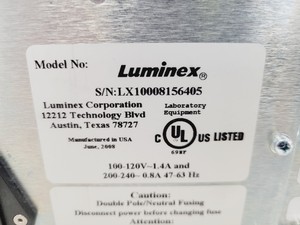 Thumbnail image of Luminex Bio-Rad Bio-plex 200 System / Luminex XYP - Untested Lab