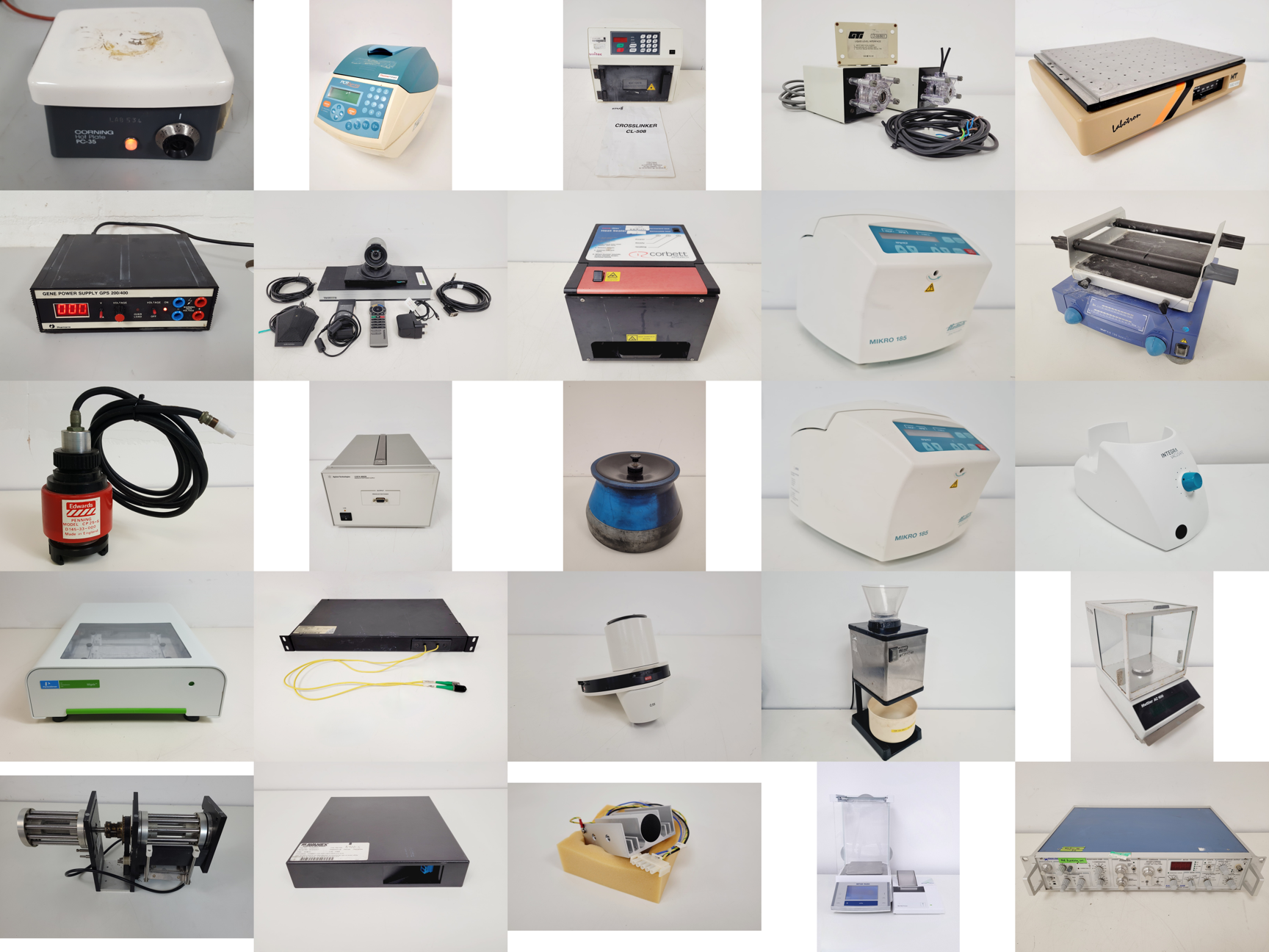 Image of Mixed Job Lot of Laboratory Equipment - Corning, Hettich, Agilent, Axon, Mettler