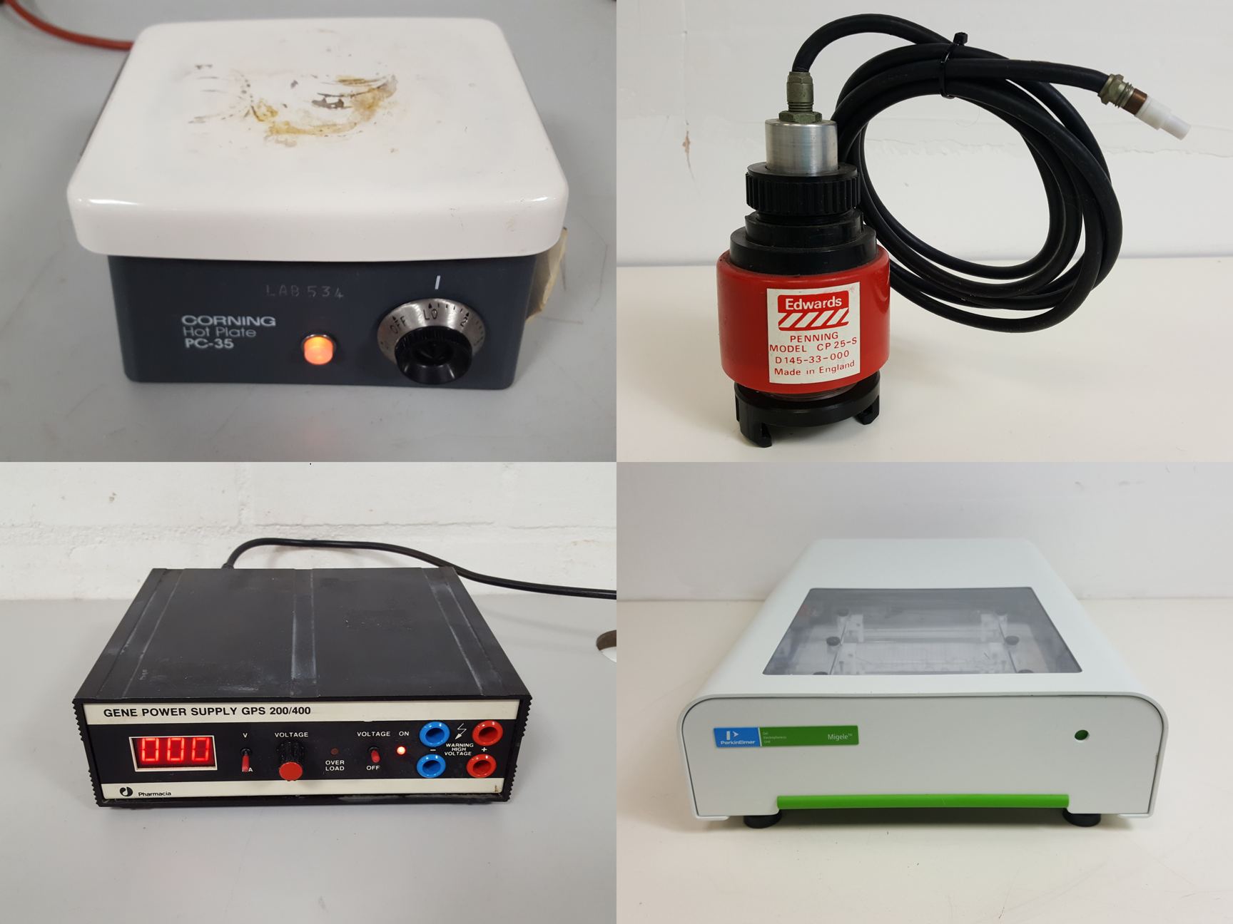 Image of Mixed Job Lot of Laboratory Equipment - Corning, Hettich, Agilent, Axon, Mettler