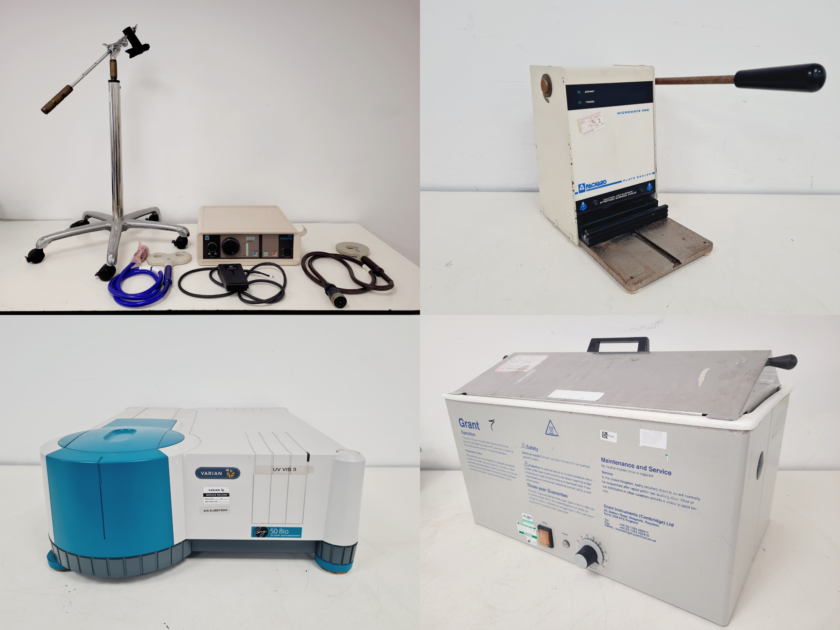 Image of Mixed Job Lot of Laboratory Equipment - Zeiss, Jouan, Hybaid, Grant, Panasonic