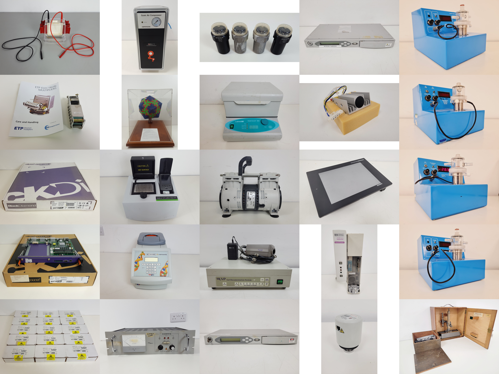 Image of Mixed Job Lot of Laboratory Equipment - Hoefer, Sigma, Labnet, Megger, Beckman