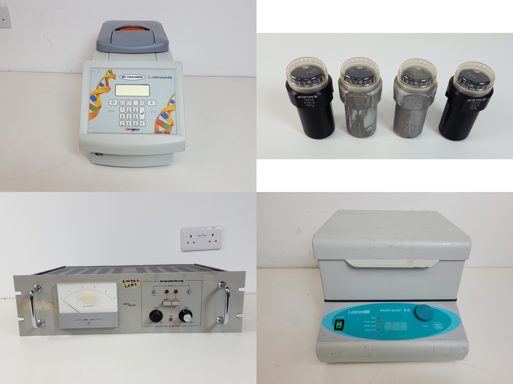 Image of Mixed Job Lot of Laboratory Equipment - Hoefer, Sigma, Labnet, Megger, Beckman