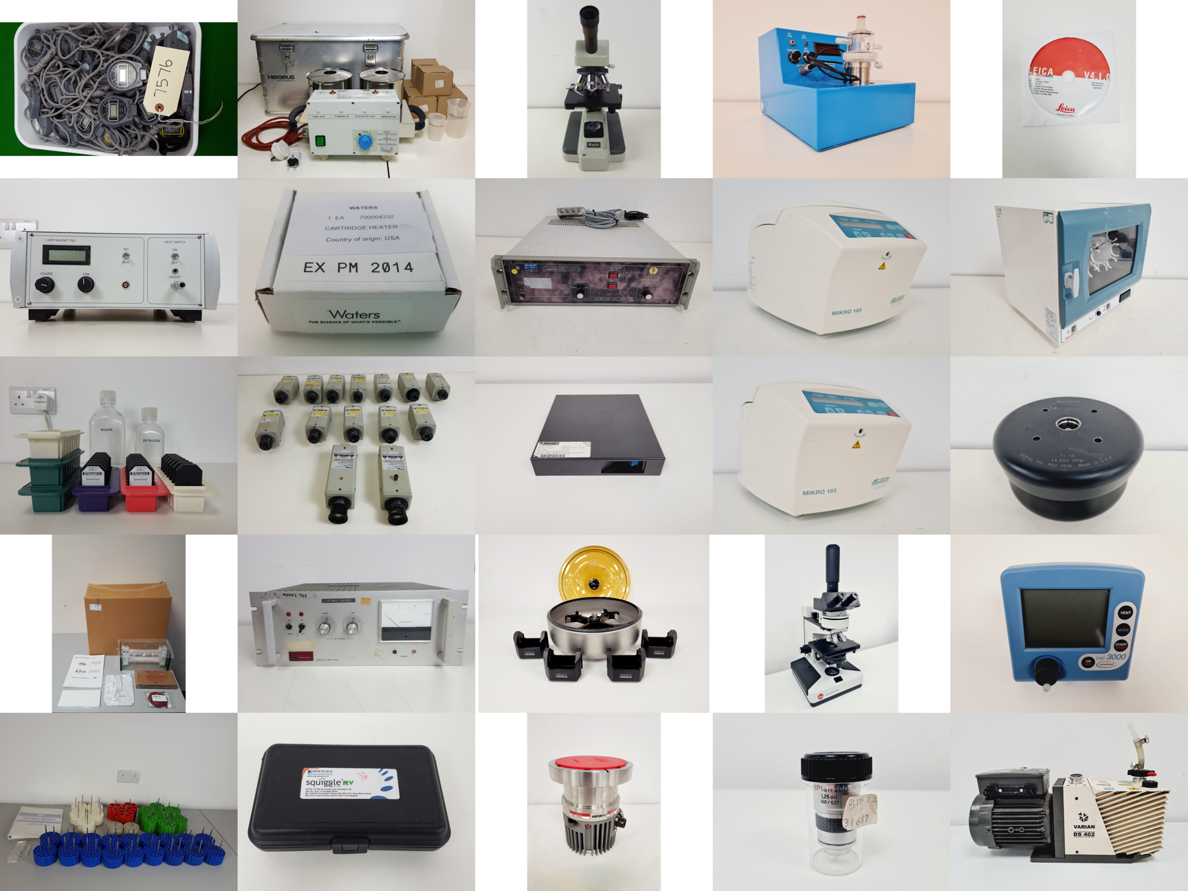 Image of Mixed Job Lot of Laboratory Equipment - Fisher Scientific, Oxford, Vacuubrand