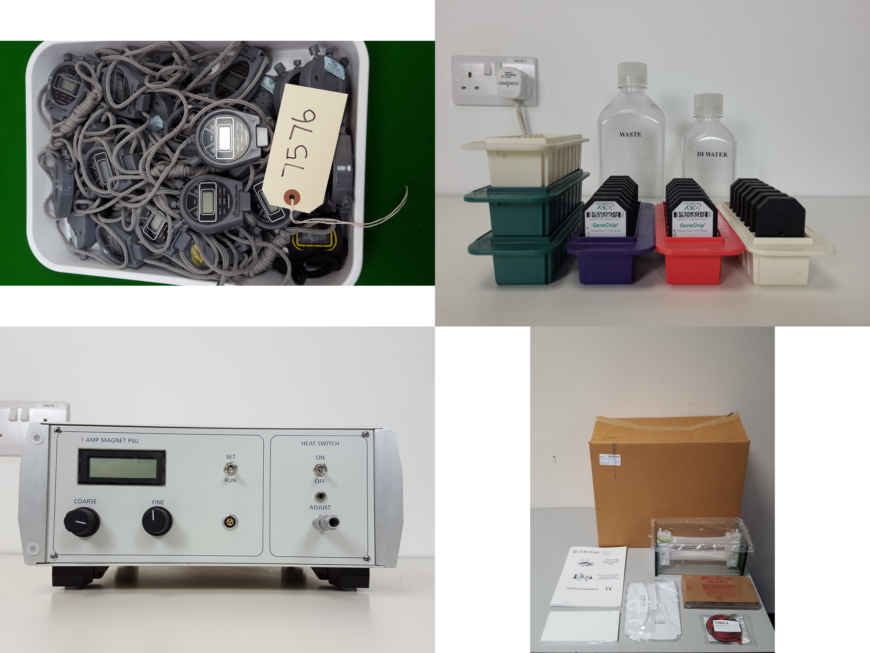 Image of Mixed Job Lot of Laboratory Equipment - Fisher Scientific, Oxford, Vacuubrand