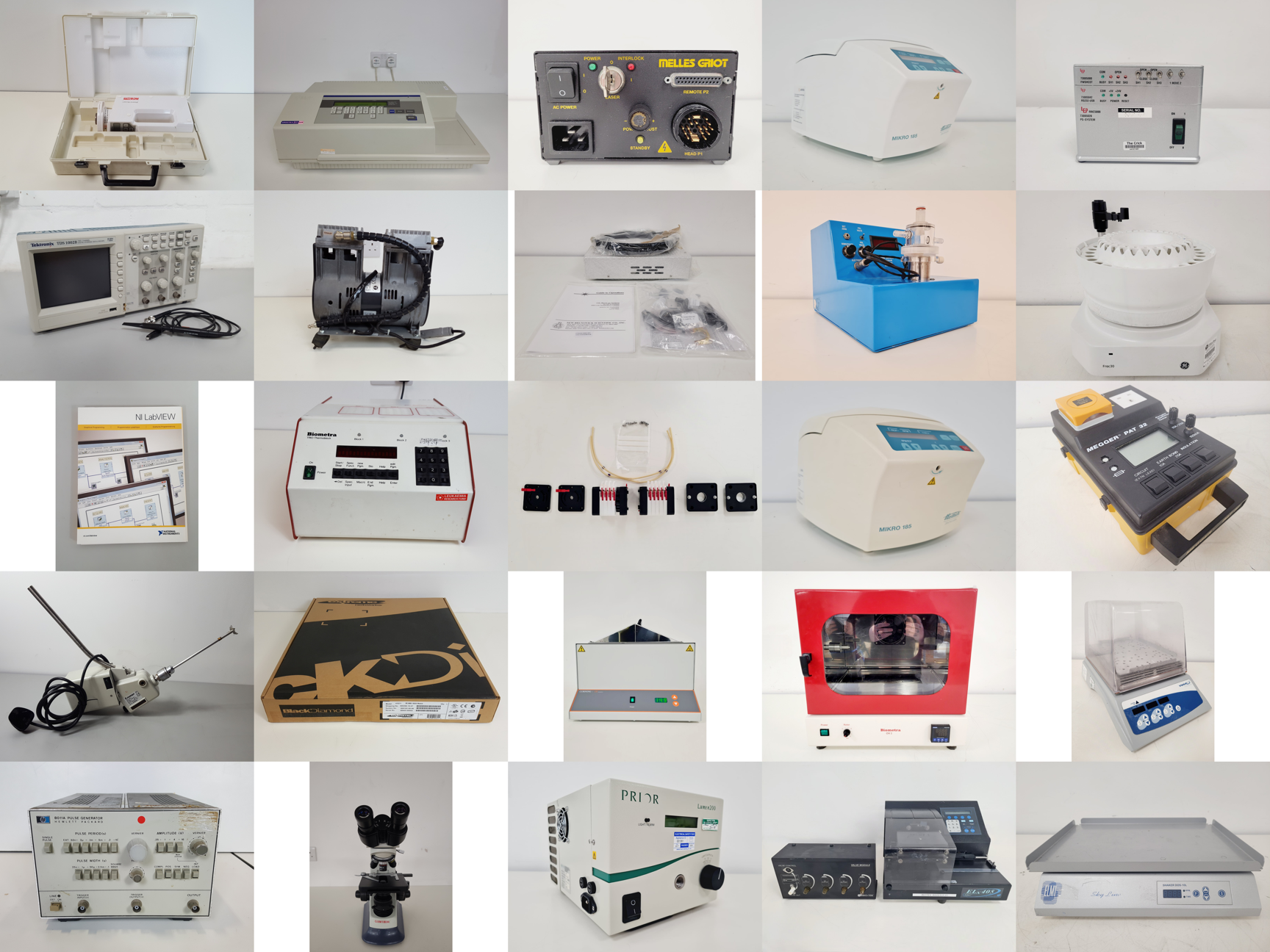 Image of Mixed Job Lot of Laboratory Equipment - Biotest, Heidolph, Prior, Eppendorf, VWR