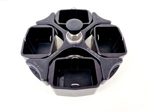 Thumbnail image of Beckman Coulter JS-5.3 Centrifuge Swing-Out Rotor w/ 4 x JS 5.3 Buckets Lab