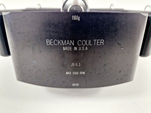 Thumbnail image of Beckman Coulter JS-5.3 Centrifuge Swing-Out Rotor w/ 4 x JS 5.3 Buckets Lab