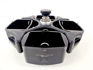 Thumbnail image of Beckman Coulter JS-5.3 Centrifuge Swing-Out Rotor w/ 4 x JS 5.3 Buckets Lab
