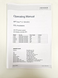 Thumbnail image of Binder C150 C02 Laboratory Incubator Lab