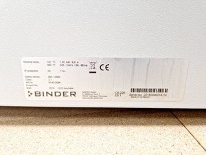 Thumbnail image of Binder CB 220 CO2 Laboratory Incubator Lab