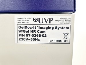Thumbnail image of UVP GelDoc-It Imaging System w/ UVP FirstLight UV & HR Camera Spares/Repair Lab