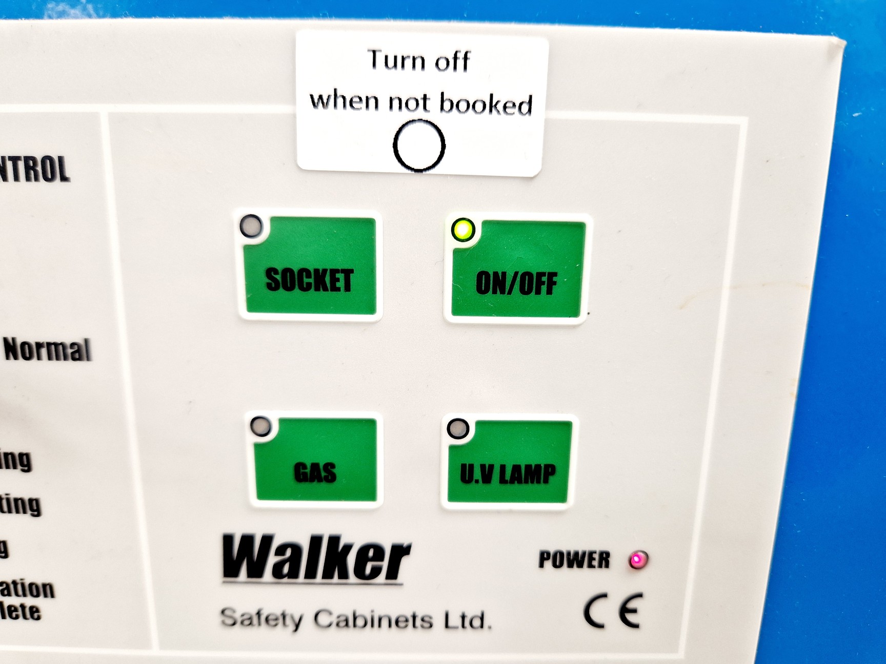 Image of Walkers Class II Digital Microbiological Safety Cabinet Lab Spares/Repairs