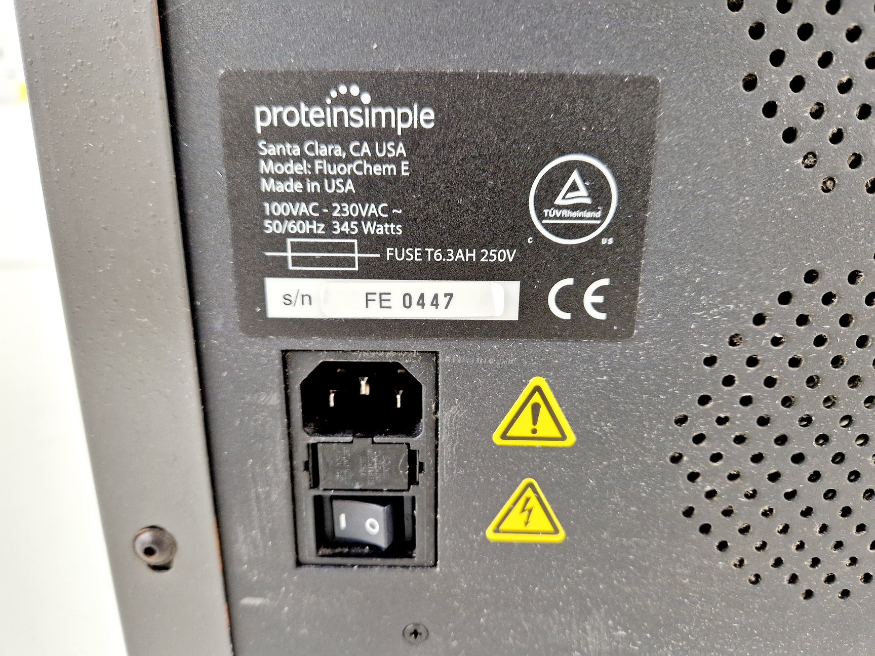 Image of ProteinSimple FluorChem E Imaging System Spares/Repair Lab