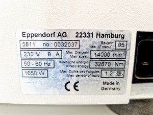 Thumbnail image of Eppendorf 5810R BenchTop Centrifuge Spares/Repair Lab