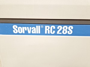 Thumbnail image of Sorvall RC-28S Floor-Standing Centrifuge Spares/Repair Lab 