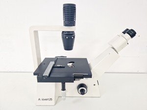 Thumbnail image of Zeiss Axiovert 25 Microscope w/ 3 x Objectives Achroplan, 4x 10x 20x Lab