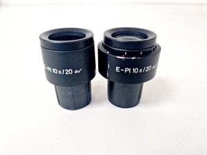 Thumbnail image of Zeiss Axiovert 25 Microscope w/ 3 x Objectives Achroplan, 4x 10x 20x Lab