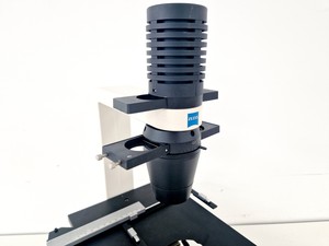Thumbnail image of Zeiss Axiovert 25 Microscope w/ 3 x Objectives Achroplan, 4x 10x 20x Lab