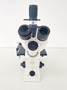 Thumbnail image of Zeiss Axiovert 25 Microscope w/ 3 x Objectives Achroplan, 4x 10x 20x Lab