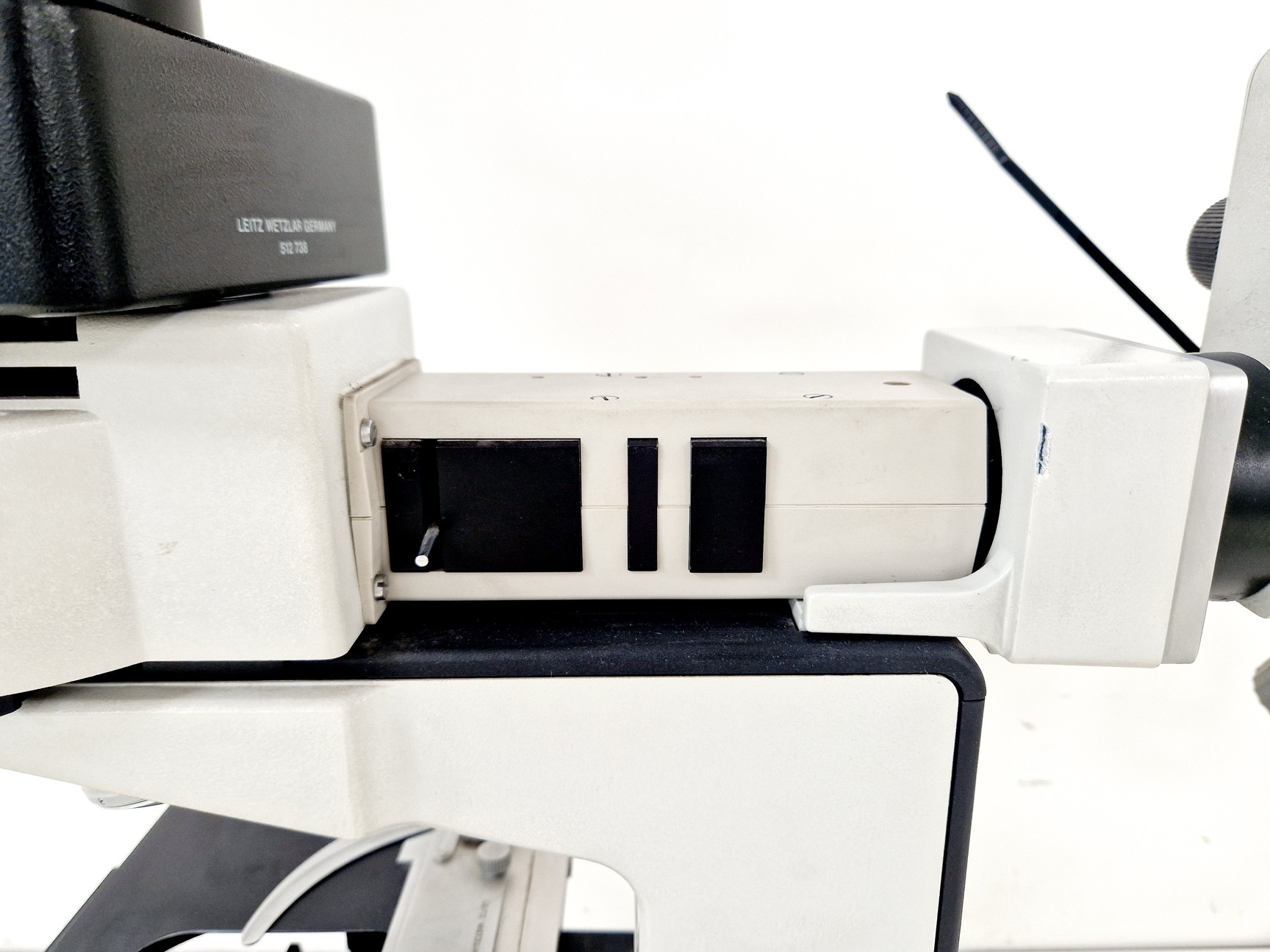 Image of Leitz Laborlux 12 Binocular Microscope w/ 4 x Objectives Spares/Repair Lab