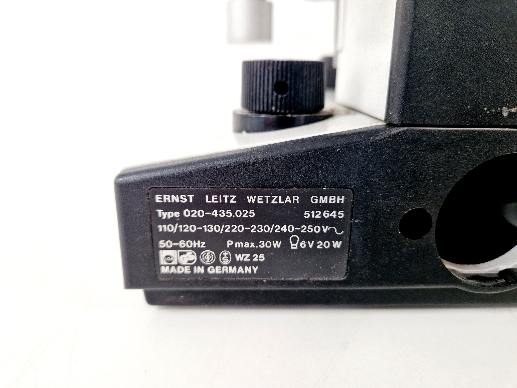 Image of Leitz Laborlux 12 Binocular Microscope w/ 4 x Objectives Spares/Repair Lab
