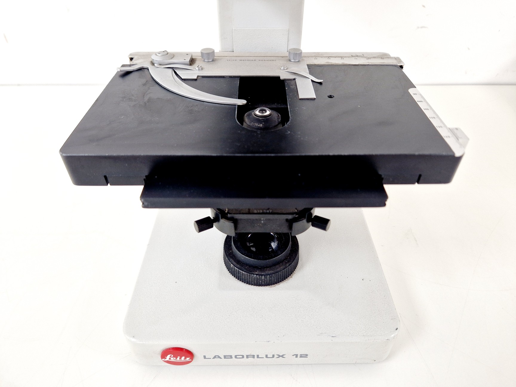 Image of Leitz Laborlux 12 Binocular Microscope w/ 4 x Objectives Spares/Repair Lab