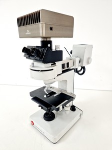 Thumbnail image of Leitz Laborlux 12 Binocular Microscope w/ 4 x Objectives Spares/Repair Lab