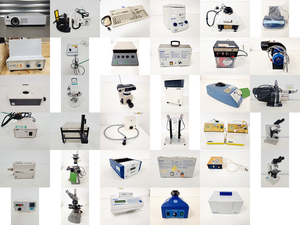 Thumbnail image of Mixed Job Lot of Laboratory Equipment - Stuart, JVC, Leitz, Grant, Olympus Lab