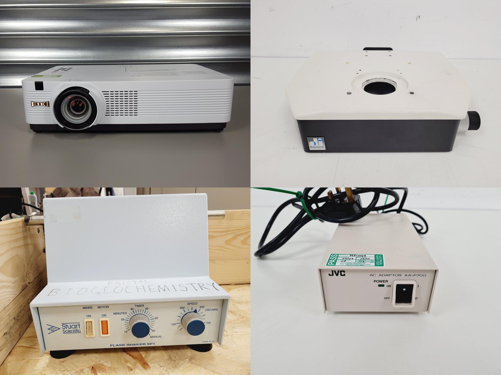 Image of Mixed Job Lot of Laboratory Equipment - Stuart, JVC, Leitz, Grant, Olympus Lab