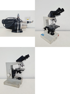 Thumbnail image of Mixed Job Lot of Laboratory Equipment - Stuart, JVC, Leitz, Grant, Olympus Lab