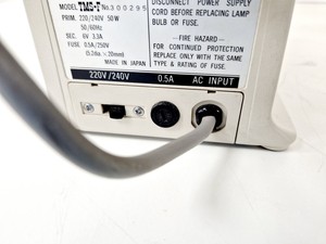 Thumbnail image of Nikon TMS-F Inverted Microscope w/ 3 x Objectives Ph1/Ph2/Ph3 0.25, 20, 40 Lab