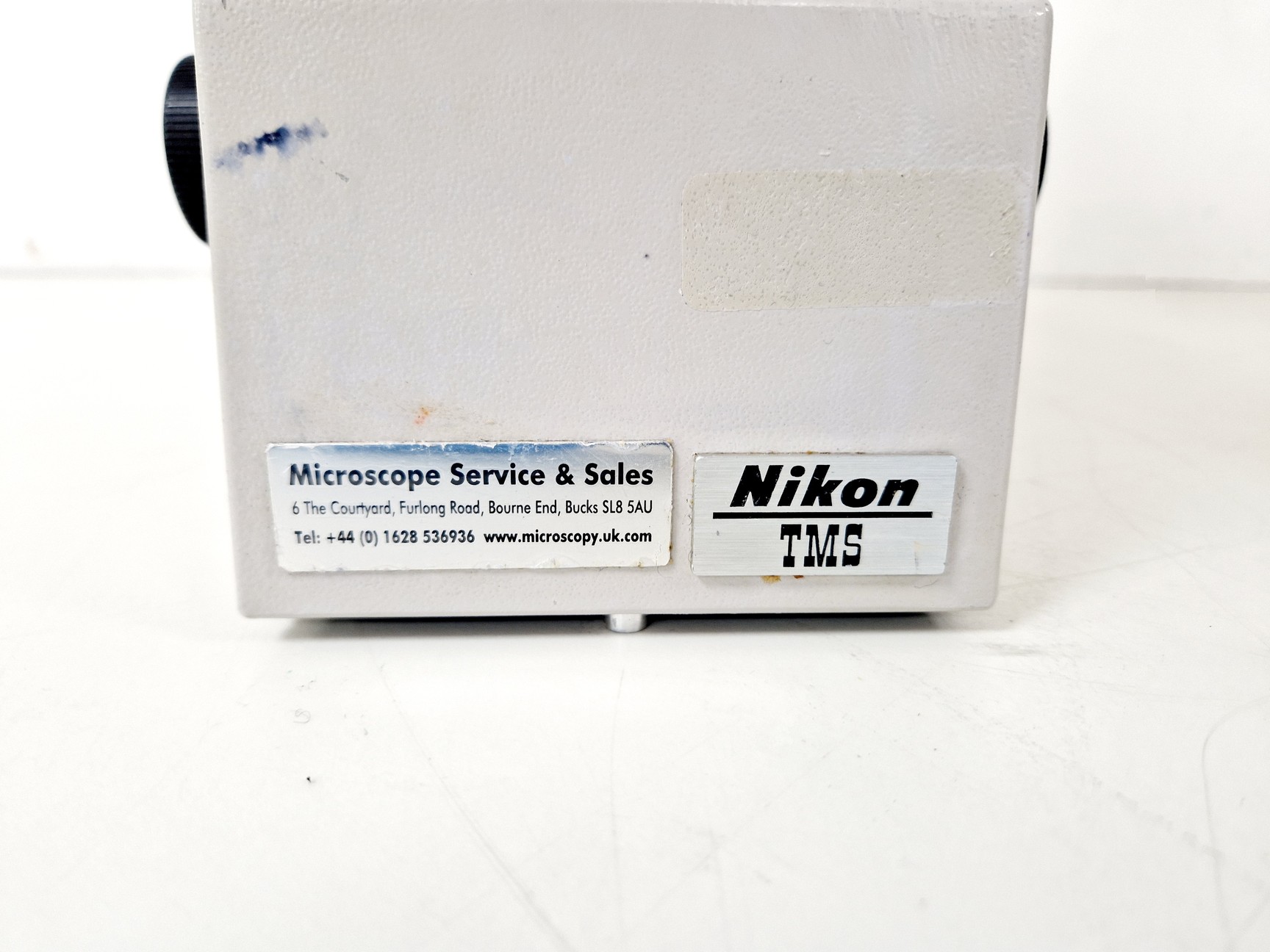 Image of Nikon TMS-F Inverted Microscope w/ 3 x Objectives Ph1/Ph2/Ph3 0.25, 20, 40 Lab