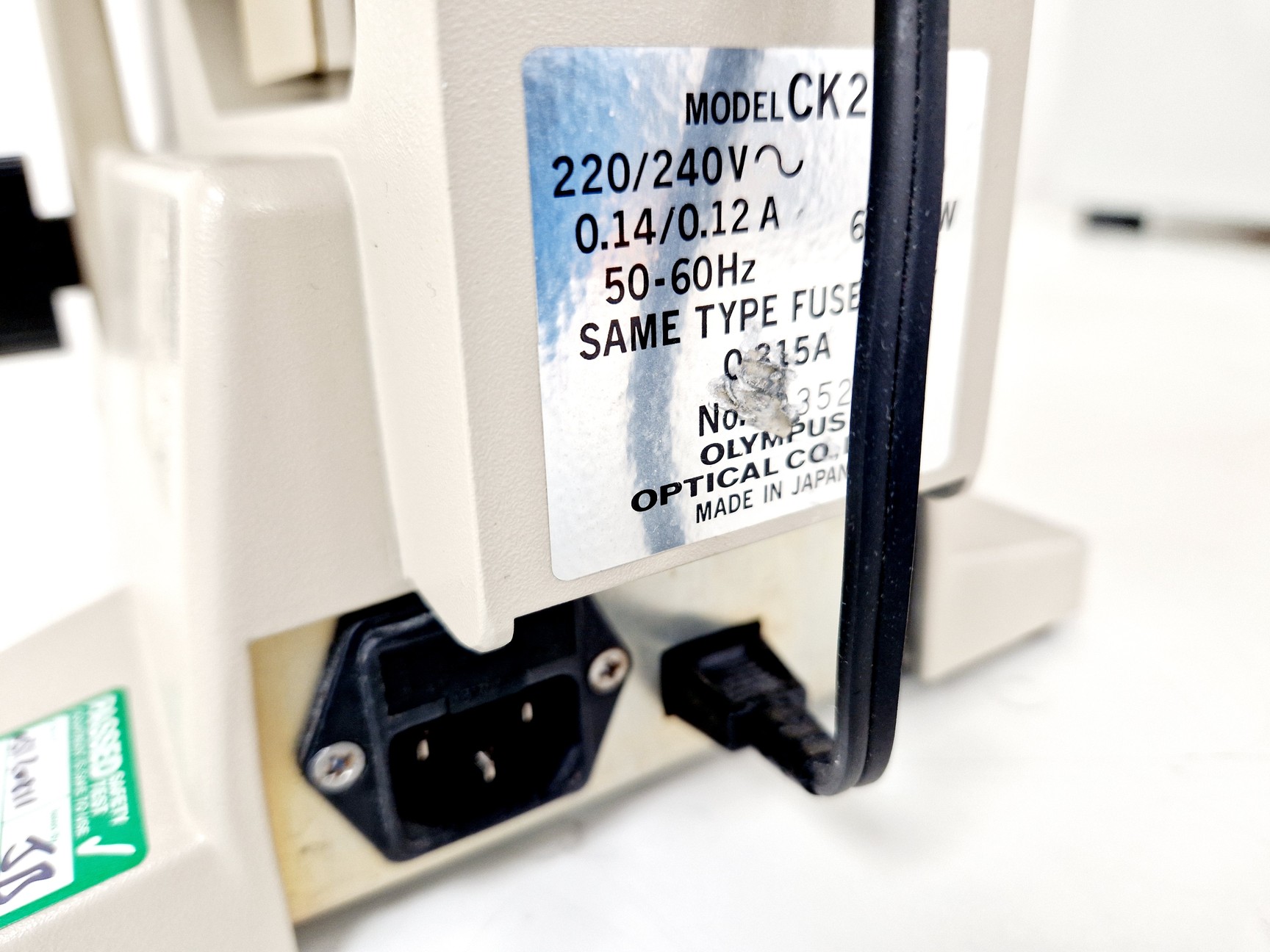 Image of Olympus CK2 Inverted Phase Contrast Microscope w/ 3 x Objectives Lab