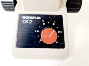 Thumbnail image of Olympus CK2 Inverted Phase Contrast Microscope w/ 3 x Objectives Lab