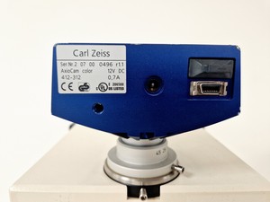 Thumbnail image of Zeiss Axiophot Microscope w/ Axiocam Color 412-312 Spares/Repair Lab