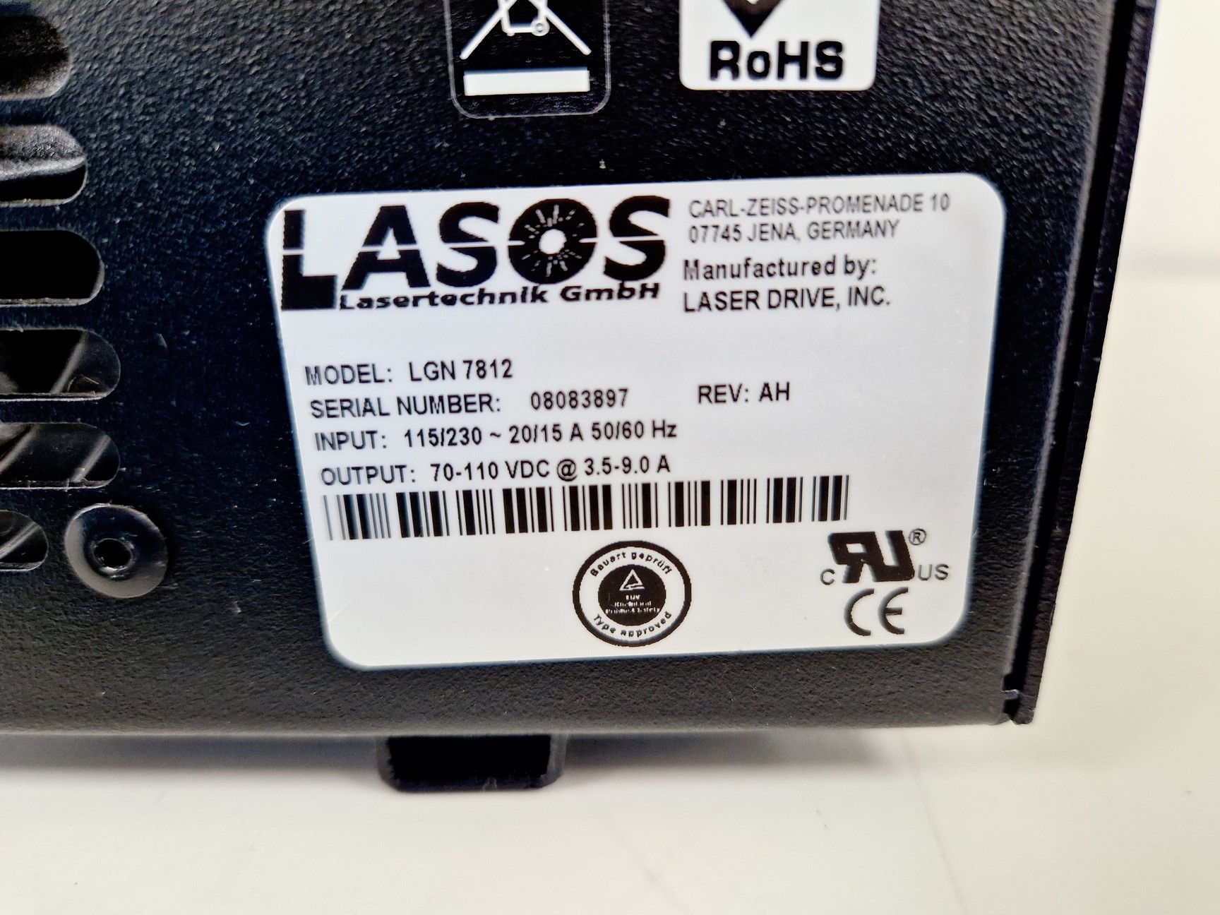 Image of Zeiss Axiovert M 100 Microscope System with LSM510 META & Lasos Laser Setup Lab