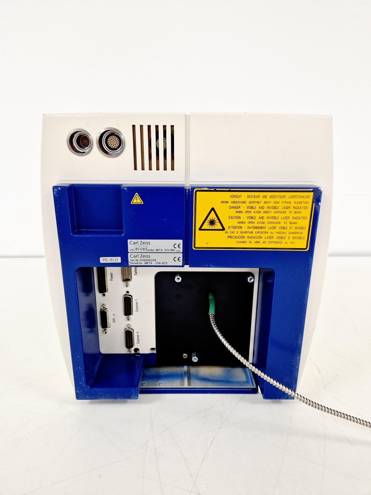 Image of Zeiss Axiovert M 100 Microscope System with LSM510 META & Lasos Laser Setup Lab