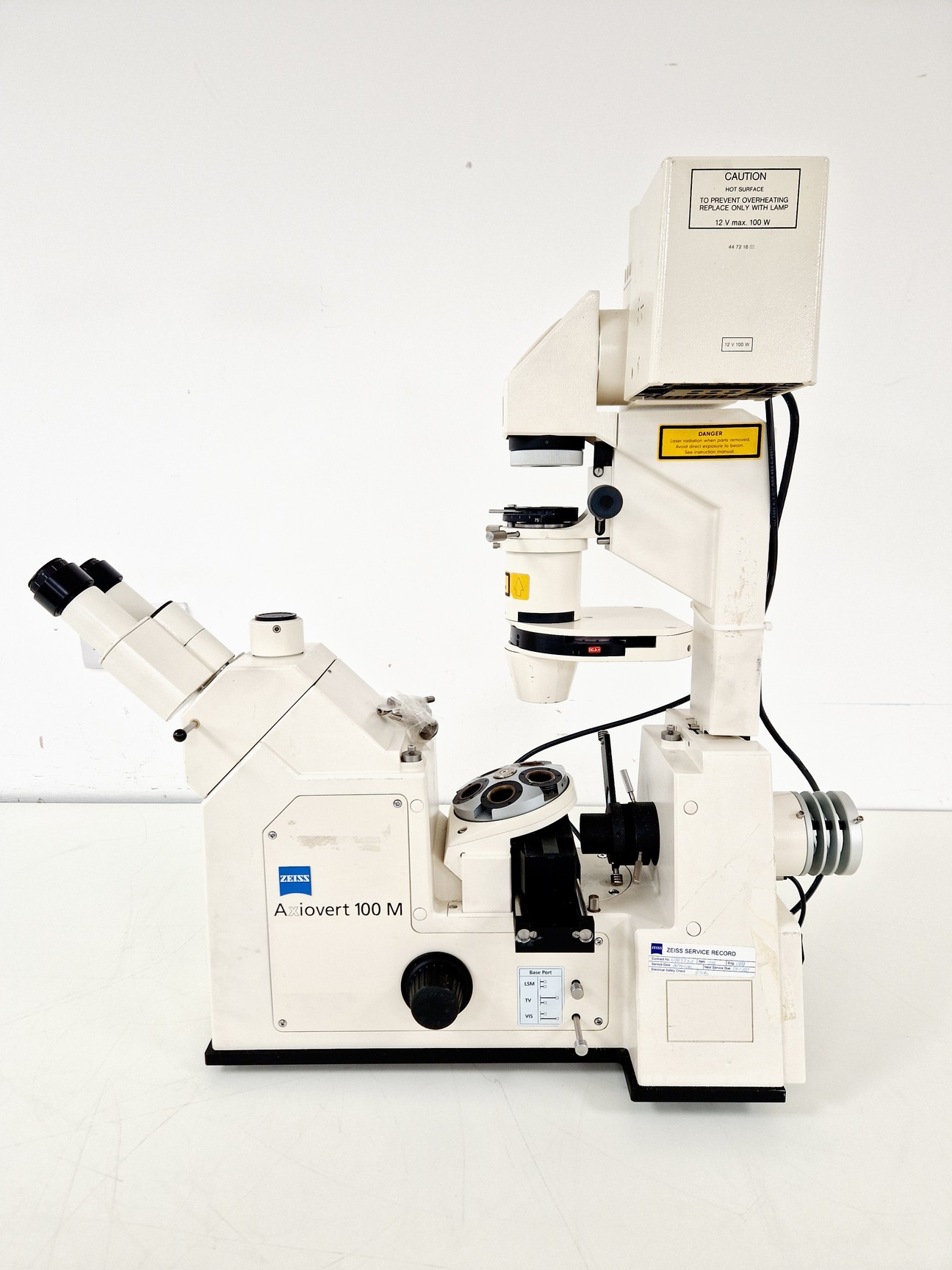 Image of Zeiss Axiovert M 100 Microscope System with LSM510 META & Lasos Laser Setup Lab