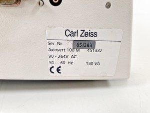 Thumbnail image of Zeiss Axiovert M 100 Microscope System with LSM510 META & Lasos Laser Setup Lab