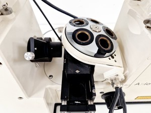 Thumbnail image of Zeiss Axiovert M 100 Microscope System with LSM510 META & Lasos Laser Setup Lab