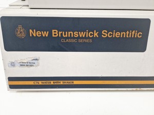 Thumbnail image of New Brunswick Water Bath Shaker  Model - Classic C76 Spares/Repair Lab
