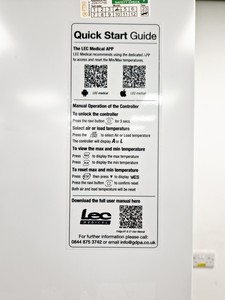 Thumbnail image of LEC LSFSF312BT Laboratory Medical Freezer