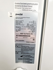 Thumbnail image of PHCBI MDF-DU702VX-PE Twin Guard -86ºc ULT Freezer Lab