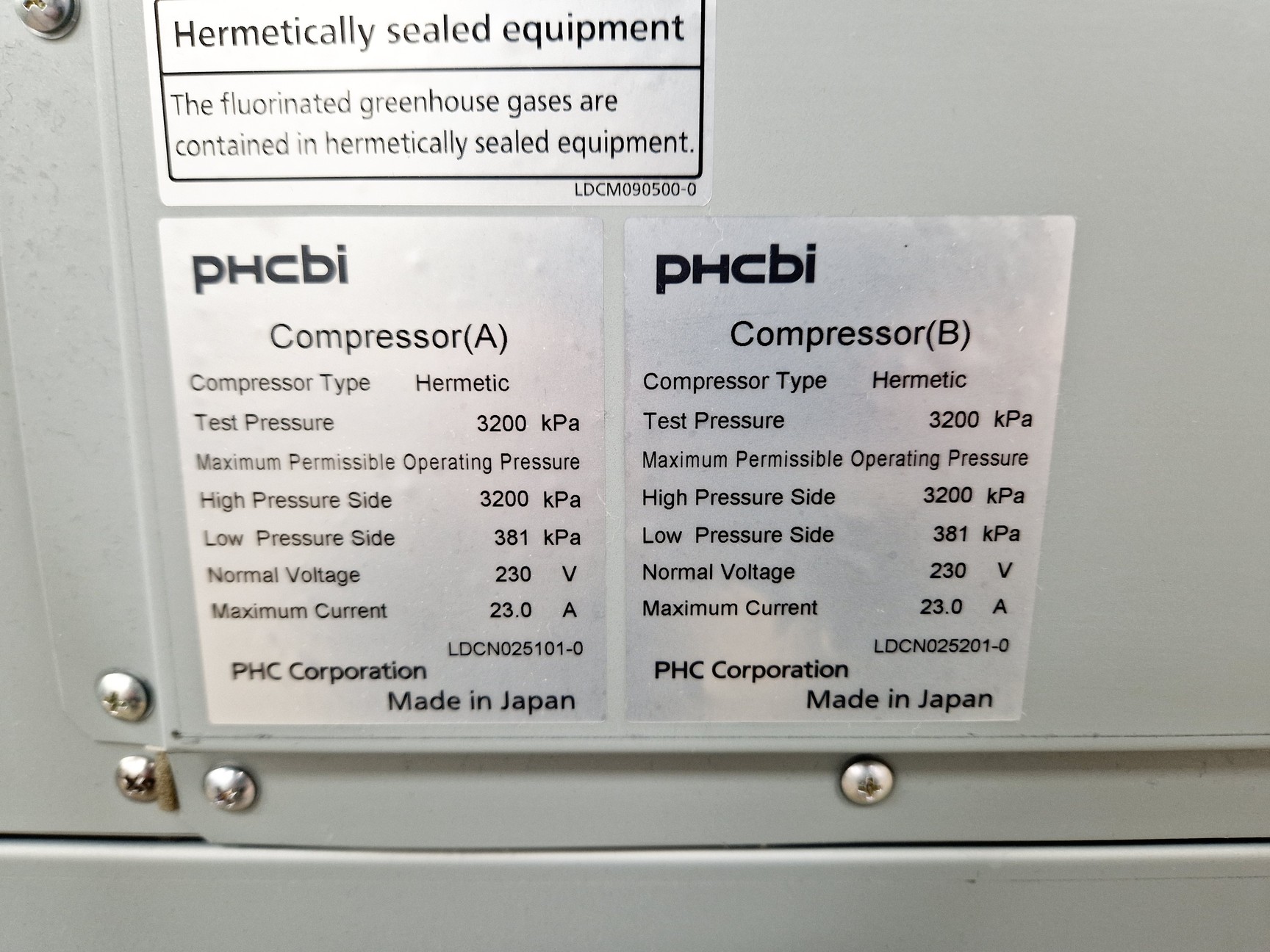 Image of PHCBI MDF-DU702VX-PE Twin Guard -86ºc ULT Freezer Lab