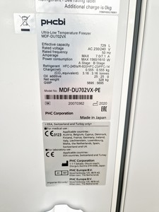 Thumbnail image of PHCBI MDF-DU702VX-PE Twin Guard -86ºc ULT Freezer Lab